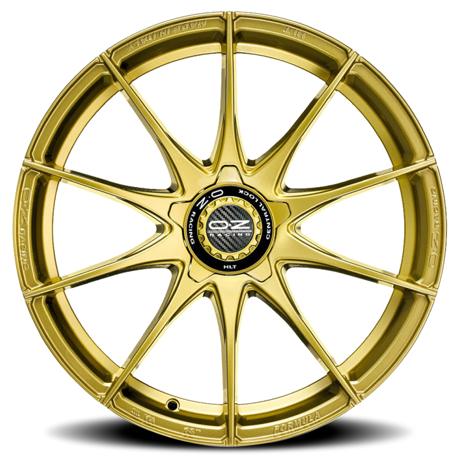 OZ Racing Formula HLT 5H Race Gold 17x8 +48 5x100mm 68mm - Wheelwiz