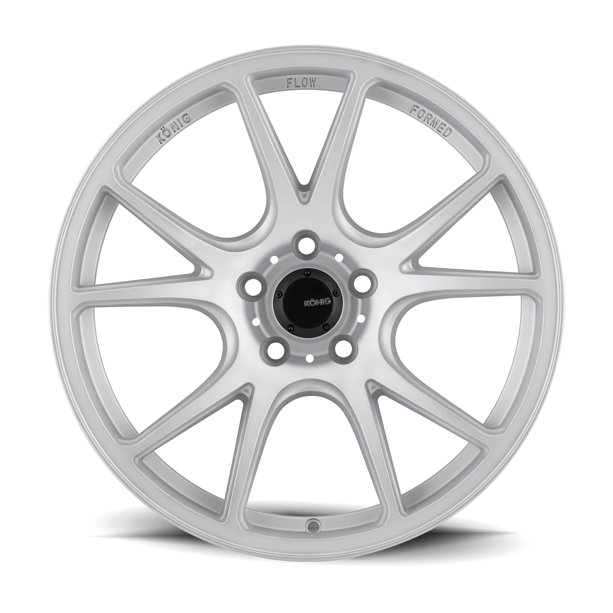 Konig Freeform Matte Silver 17x8 +45 4x100mm 73.1mm - Wheelwiz