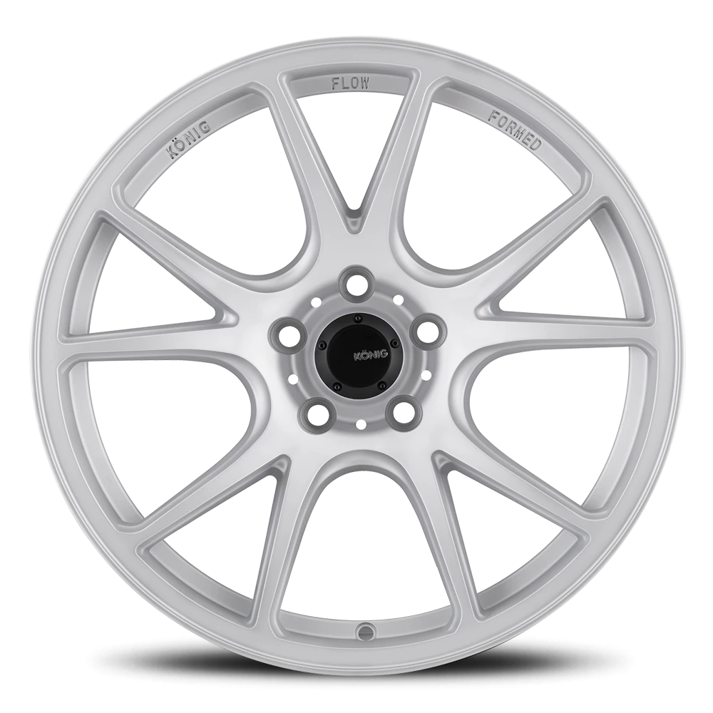 Konig Freeform Matte Silver 17x9 +40 5x114.3mm 73.1mm - Wheelwiz