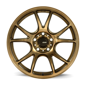 Konig Freeform Radium Bronze 15x8 +25 4x100mm 73.1mm - Wheelwiz