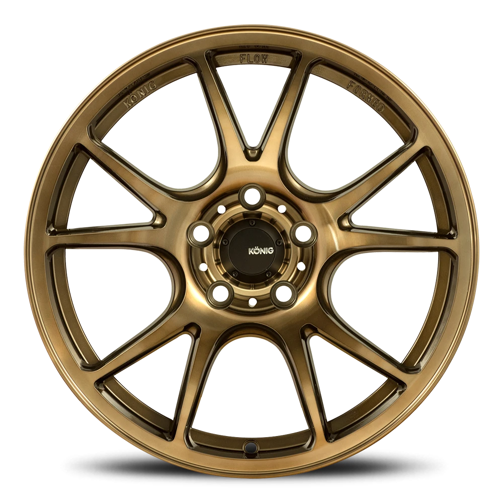Konig Freeform Radium Bronze 18x8.5 +32 5x120mm 72.6mm - Wheelwiz