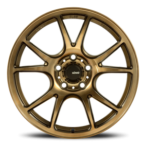 Konig Freeform Radium Bronze 18x8.5 +43 5x108mm 73.1mm - Wheelwiz
