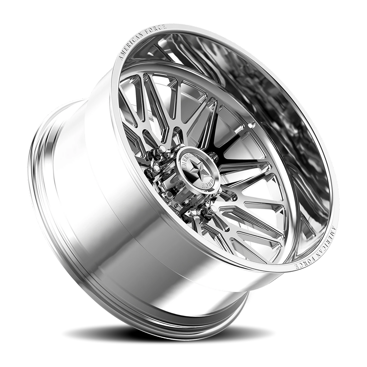 American Force CKH41 Frost CC Polished 24x12 -55 6x114.3mm 71.5mm - Wheelwiz