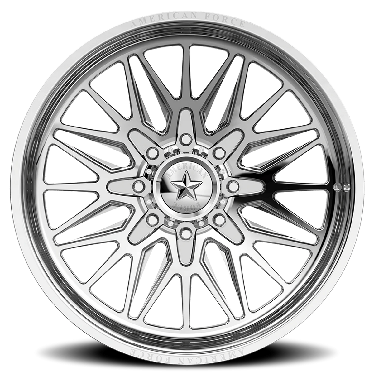 American Force CKH41 Frost CC Polished 20x12 -55 6x139.7mm 77.8mm - Wheelwiz