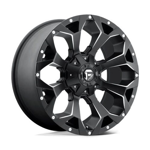 Fuel Offroad D546 ASSAULT Matte Black Milled 20x9 +1 6x135|6x139.7mm 106.1mm