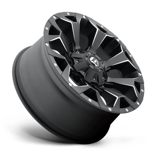 Fuel Offroad D546 ASSAULT Matte Black Milled 18x9 -12 6x135|6x139.7mm 106.1mm