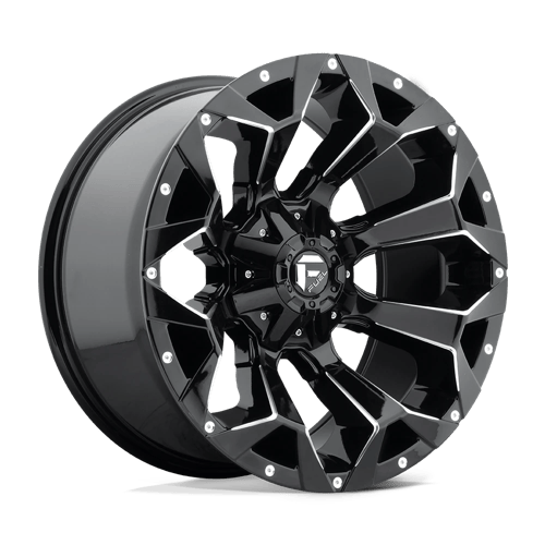 Fuel Offroad D576 ASSAULT Gloss Black Milled 20x9 +1 6x135|6x139.7mm 106.1mm