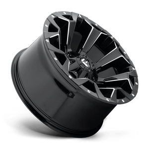 Fuel Offroad D576 ASSAULT Gloss Black Milled 18x9 +1 6x135|6x139.7mm 106.1mm