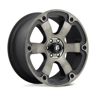 Fuel Offroad D564 BEAST Matte Black Double Dark Tint 20x9 +35 5x127mm 71.8mm