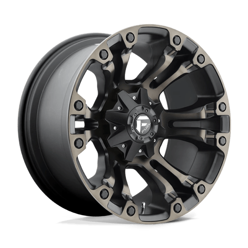 Fuel Offroad D569 VAPOR Matte Black Double Dark Tint 20x10 -18 5x114.3|5x127mm 78.1mm