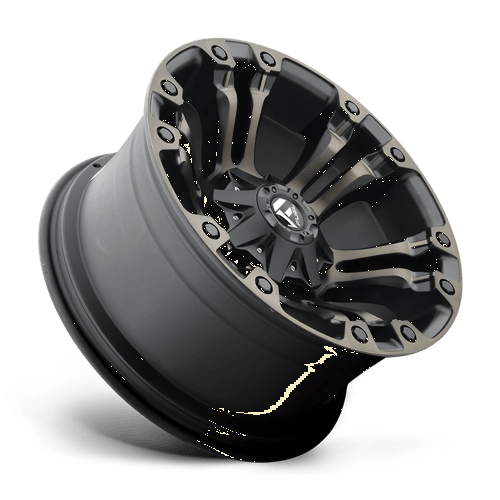 Fuel Offroad D569 VAPOR Matte Black Double Dark Tint 17x9 -12 5x114.3|5x127mm 78.1mm