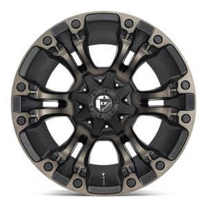 Fuel Offroad D569 VAPOR Matte Black Double Dark Tint 18x9 -12 8x170mm 125.1mm