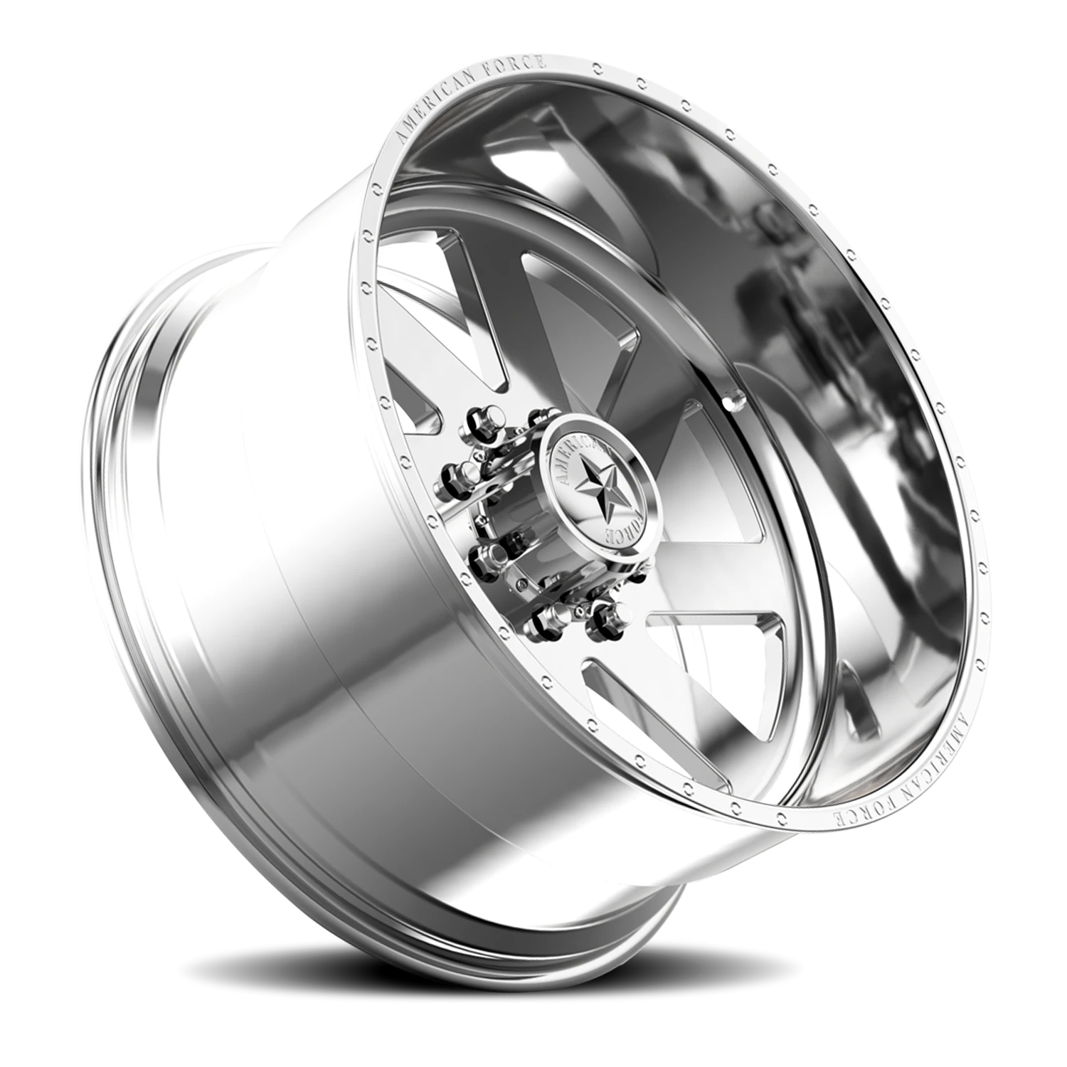 American Force 46 Fuse SS Polished 22x12 -40 5x150mm 110mm - Wheelwiz