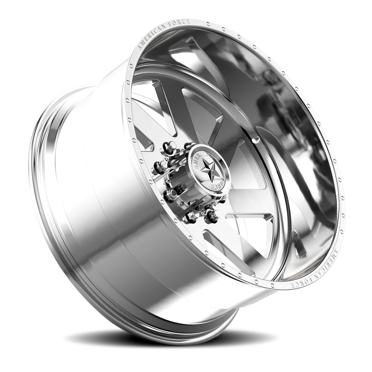 American Force 46 Fuse SS Polished 20x12 -40 6x139.7mm 108mm - Wheelwiz