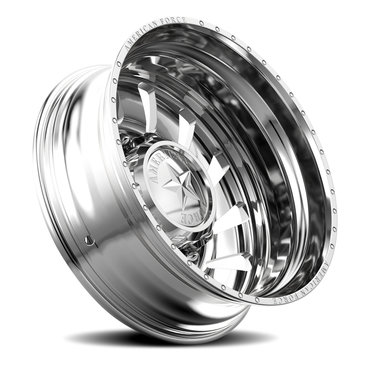 American Force G11 Rewind DRW Polished 22.5x8.25 -145 8x165.1mm 117mm - Wheelwiz