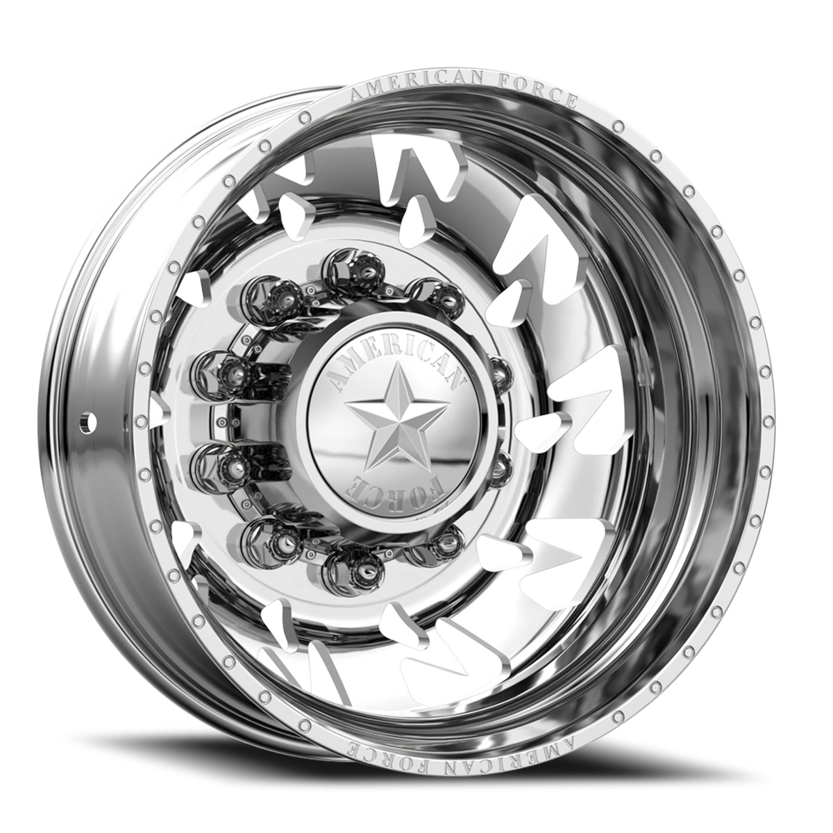 American Force G14 Sideways DRW Polished 22x8.25 -145 8x165.1mm 117mm - Wheelwiz