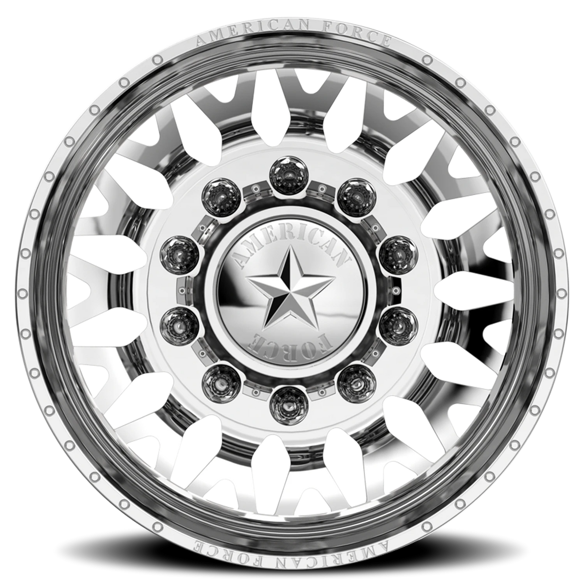 American Force G17 EVO DBO Polished 19.5x6.75 -123 8x210mm 154mm