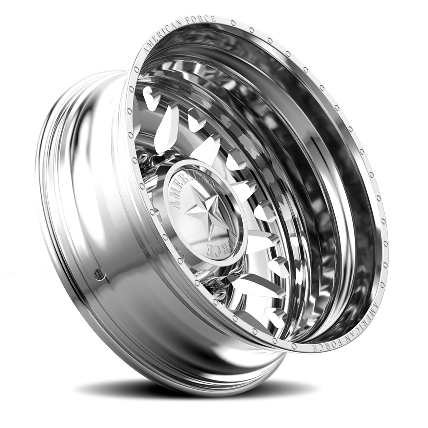 American Force G17 EVO DRW Polished 26x8.25 -130 10x225mm 170mm - Wheelwiz