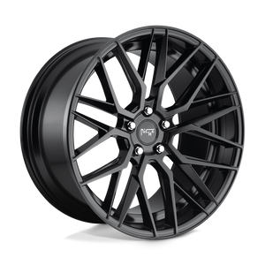 Niche M190 GAMMA Matte Black 19x9.5 +48 5x112mm 66.6mm - WheelWiz