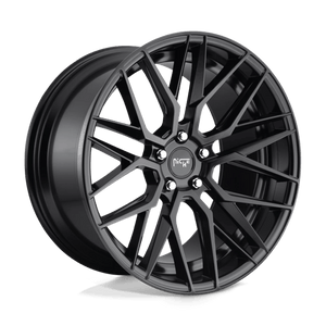 Niche M190 GAMMA Matte Black 19x9.5 +48 5x112mm 66.6mm - WheelWiz