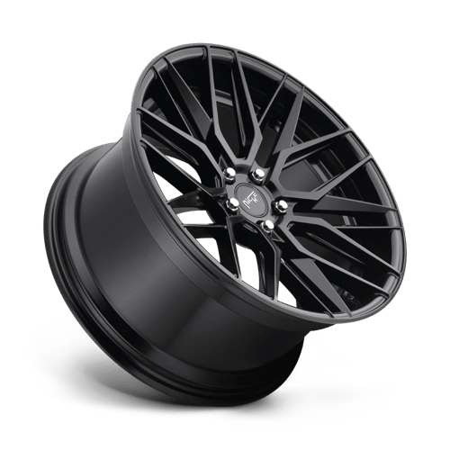 Niche M190 GAMMA Matte Black 19x8.5 +35 5x114.3mm 72.6mm - Wheelwiz