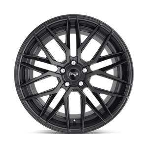 Niche M190 GAMMA Matte Black 19x9.5 +48 5x112mm 66.6mm - WheelWiz