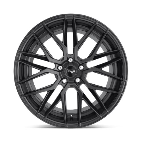 Niche M190 GAMMA Matte Black 18x8 +40 5x120mm 72.6mm - Wheelwiz