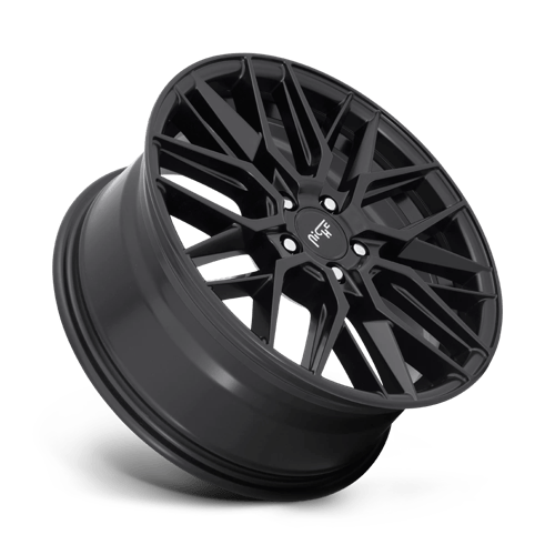 Niche M190 GAMMA Matte Black 18x8 +42 5x112mm 66.6mm - Wheelwiz