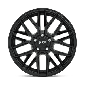 Niche M190 GAMMA Matte Black 18x8 +42 5x112mm 66.6mm - Wheelwiz