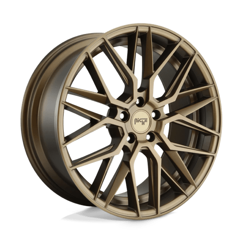 Niche M191 GAMMA Matte Bronze 19x8.5 +42 5x112mm 66.6mm - WheelWiz