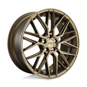 Niche M191 GAMMA Matte Bronze 19x8.5 +42 5x112mm 66.6mm - WheelWiz