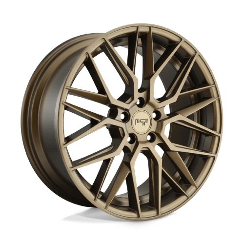 Niche M191 GAMMA Matte Bronze 20x10.5 +40 5x112mm 66.6mm - Wheelwiz