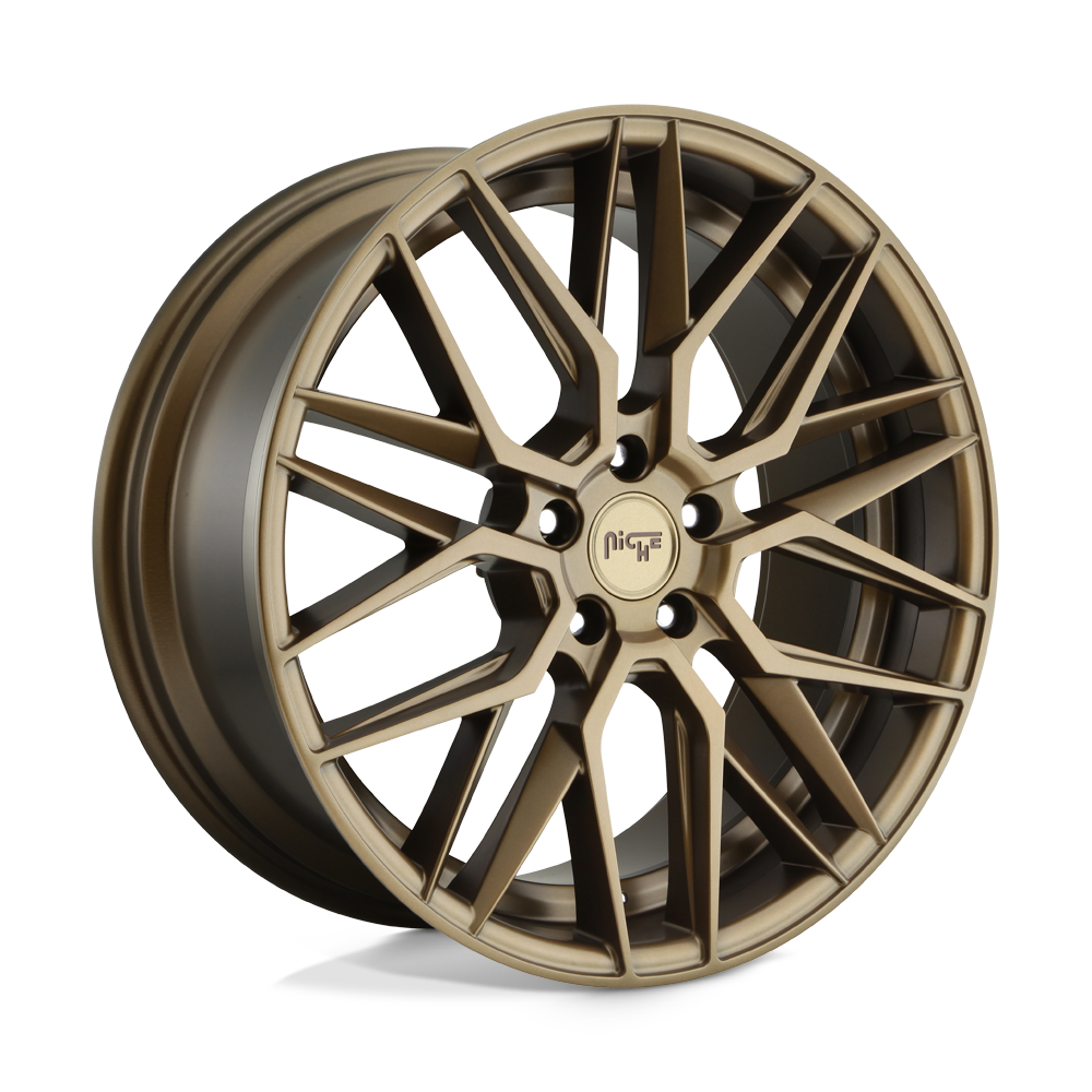 Niche M191 GAMMA Matte Bronze 19x8.5 +42 5x112mm 66.6mm - WheelWiz