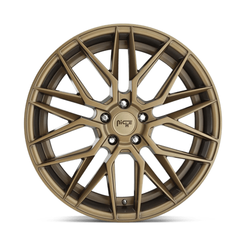 Niche M191 GAMMA Matte Bronze 20x10.5 +27 5x112mm 66.6mm - Wheelwiz