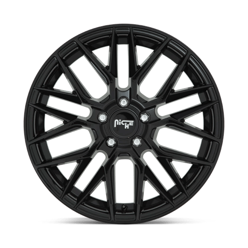 Niche M224 GAMMA Gloss Black 18x8 +42 5x112mm 66.6mm - Wheelwiz