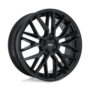 Niche M224 GAMMA Gloss Black 24x10 +18 5x115mm 71.5mm - WheelWiz