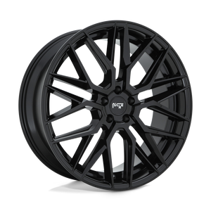 Niche M224 GAMMA Gloss Black 24x10 +18 5x115mm 71.5mm - WheelWiz