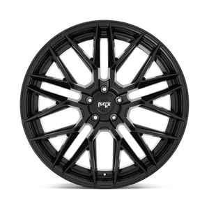 Niche M224 GAMMA Gloss Black 24x10 +18 5x115mm 71.5mm - WheelWiz