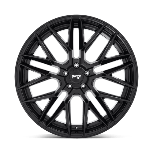 Niche M224 GAMMA Gloss Black 20x10.5 +20 5x115mm 71.5mm - Wheelwiz