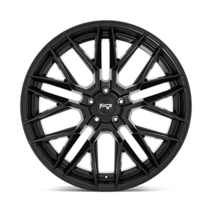 Niche M224 GAMMA Gloss Black 22x10.5 +45 5x130mm 71.5mm - Wheelwiz