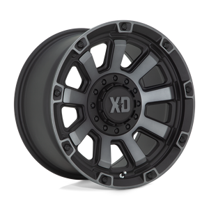 XD Series XD852 GAUNTLET Satin Black With Gray Tint 17x9 00 5x127|5x139.7mm 78.1mm - WheelWiz