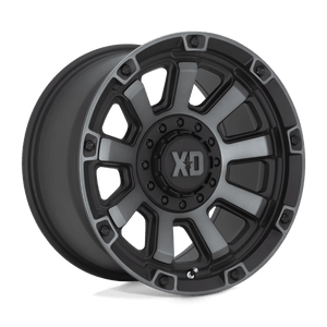 XD Series XD852 GAUNTLET Satin Black W/ Gray Tint 20x9 0 6x120|6x139.7mm 78.1mm - Wheelwiz