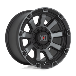 XD Series XD852 GAUNTLET Satin Black W/ Gray Tint 20x9 0 5x127|5x139.7mm 78.1mm - Wheelwiz