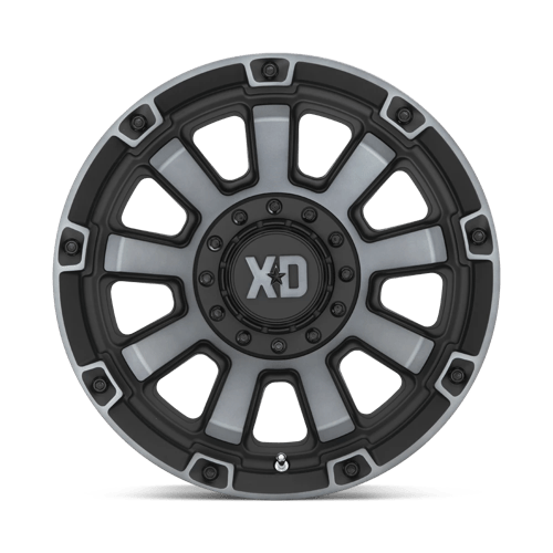 XD Series XD852 GAUNTLET Satin Black W/ Gray Tint 20x10 -18 8x180mm 124.2mm - Wheelwiz