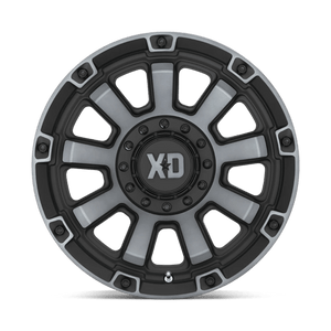 XD Series XD852 GAUNTLET Satin Black W/ Gray Tint 20x10 -18 8x180mm 124.2mm - Wheelwiz