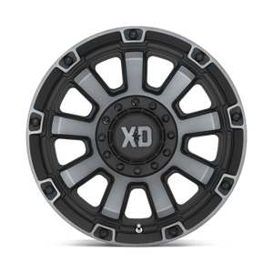 XD Series XD852 GAUNTLET Satin Black W/ Gray Tint 17x9 0 6x135|6x139.7mm 106.1mm - Wheelwiz