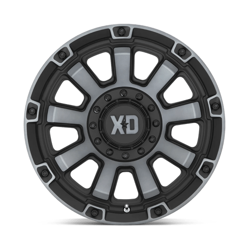 XD Series XD852 GAUNTLET Satin Black W/ Gray Tint 20x10 -18 8x165.1mm 125.1mm - Wheelwiz