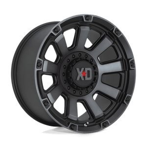 XD Series XD852 GAUNTLET Satin Black W/ Gray Tint 20x10 -18 6x135|6x139.7mm 106.1mm - Wheelwiz