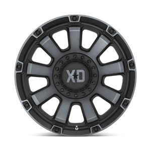 XD Series XD852 GAUNTLET Satin Black W/ Gray Tint 20x10 -18 6x135|6x139.7mm 106.1mm - Wheelwiz