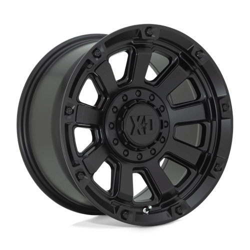 XD Series XD852 GAUNTLET Satin Black 17x9 0 6x135|6x139.7mm 106.1mm - Wheelwiz